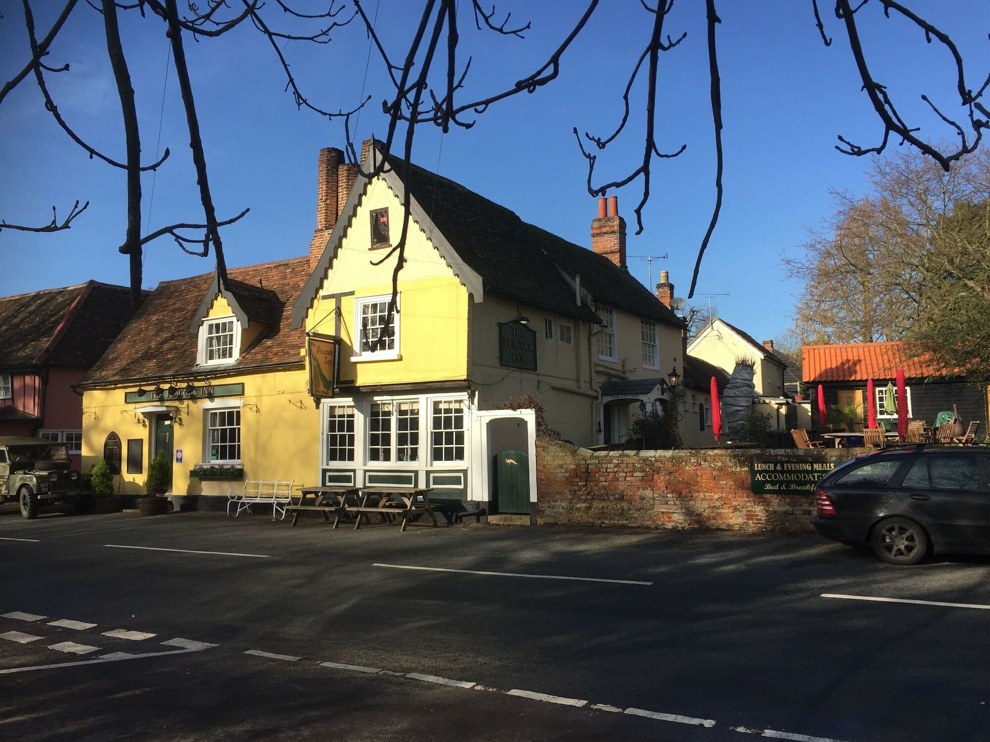 The Peacock Inn Chelsworth Esterno foto